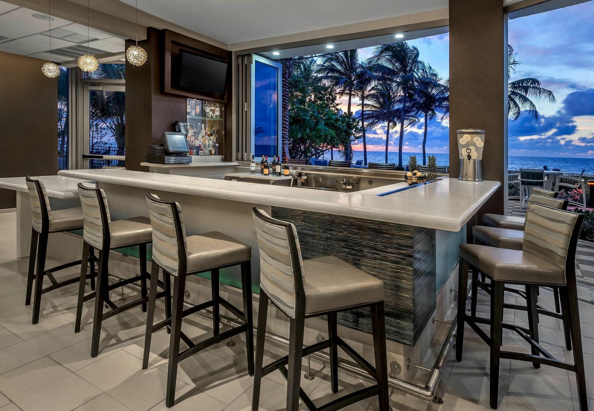 Residence Inn Fort Lauderdale Pompano Beach/Oceanfront Restoran foto